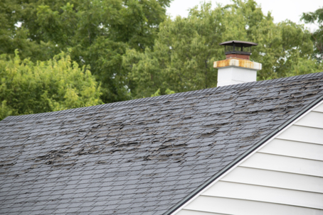 worn out shingles