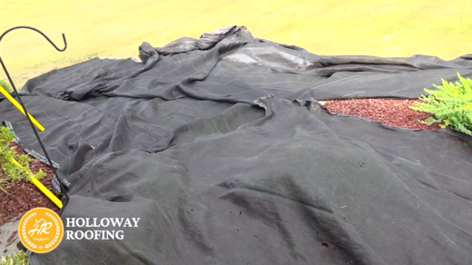 Breathable tarps that protects your lawn.